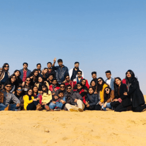 Student Group In Jaisalmer