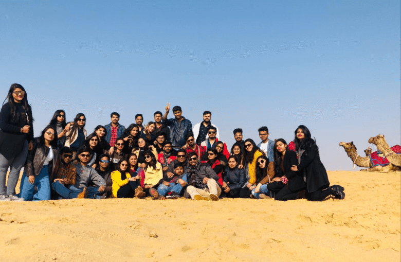 Student Group In Jaisalmer